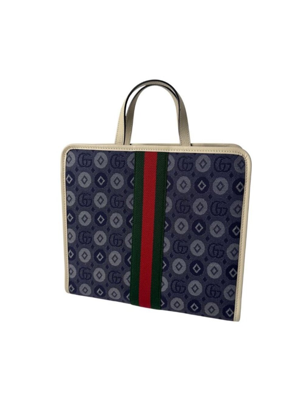 Gucci Double Denim Canvas Tote